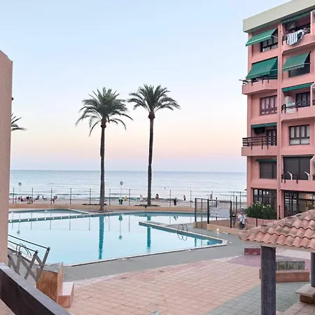 Paraiso Frente Al Mar Con Hidromasaje Piscina Y Minigolf لا مانغا ذيل مار مينور